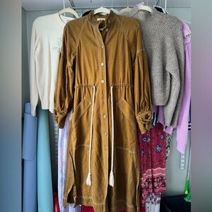 Ulla Johnson Cargo Dress with Drawstring